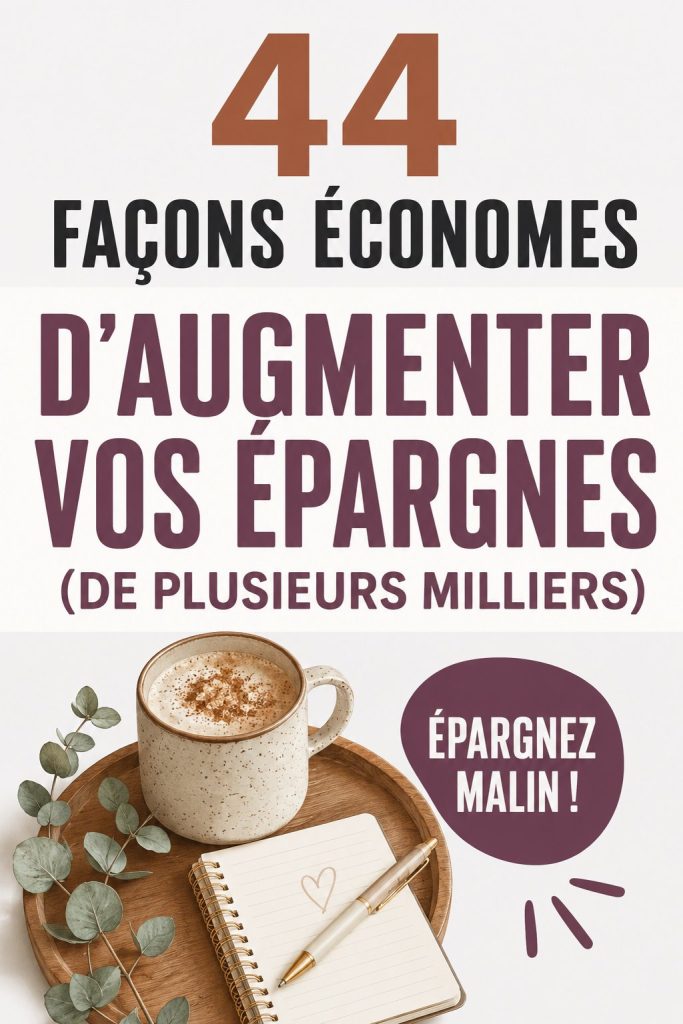 Illustration d'une femme réfléchissant à ses économies avec un carnet et un stylo