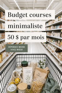Femme préparant des repas sains avec un budget limité de 50 euros