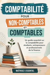 Illustration d'une femme concentrée sur des documents comptables, représentant la comptabilité pour tous.