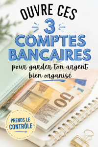Image représentant plusieurs comptes bancaires organisés pour une gestion financière optimisée.