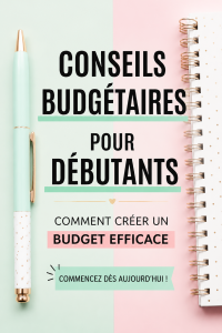 Femme souriante vérifiant son budget sur un ordinateur portable