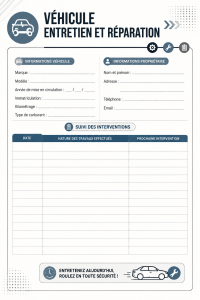 Femme effectuant l'entretien de sa voiture avec des outils