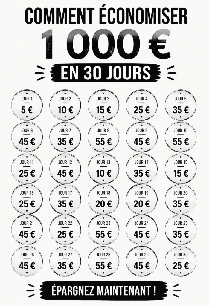 Femme souriante regardant un tableau de gestion de budget