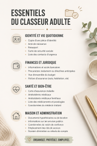 Essentiels pour être une adulte épanouie : organisation et bien-être