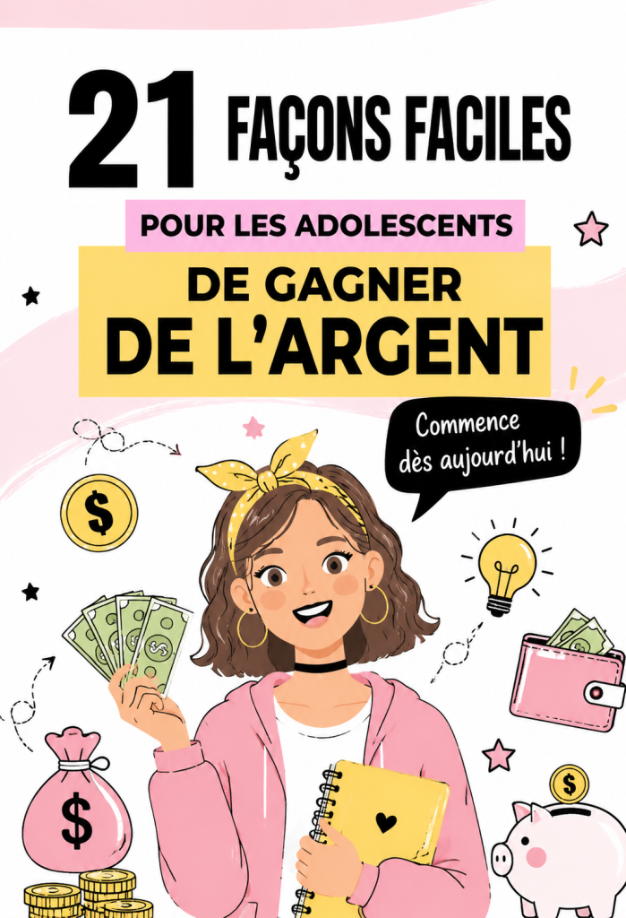 Adolescents souriants travaillant ensemble sur un projet lucratif