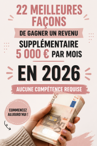 Femme souriante travaillant sur son ordinateur à la maison, illustration des opportunités de revenus