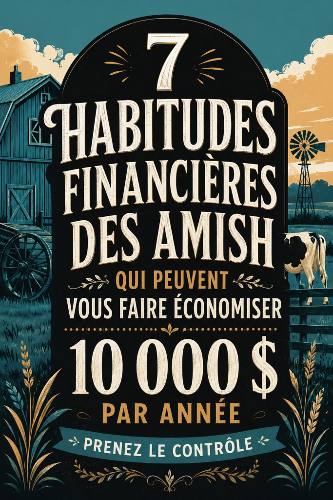 Illustration de femmes réfléchissant à leurs finances avec un mode de vie inspiré des Amish.
