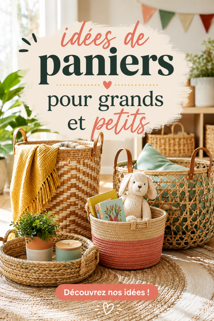 Panier créatif rempli d'idées surprises pour tous les âges