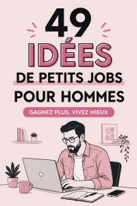 Femme heureuse découvrant des idées de side hustle