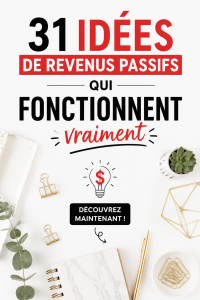 Image représentant des idées de revenus passifs pour femmes actives