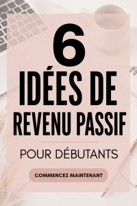Illustration de revenus passifs avec des billets et des symboles d'argent