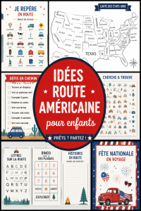 Une famille en route pour un road trip sur une route panoramique aux États-Unis.