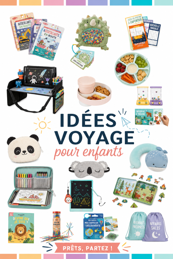 Une famille joyeuse explorant une destination familiale en voyage.