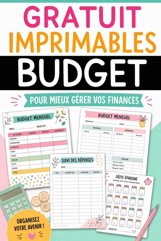 Des modèles de budget gratuits à imprimer pour une gestion financière facilitée.