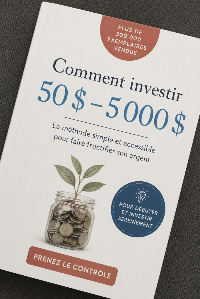 Femme en train de consulter des options d'investissement simples à partir de 50 euros.