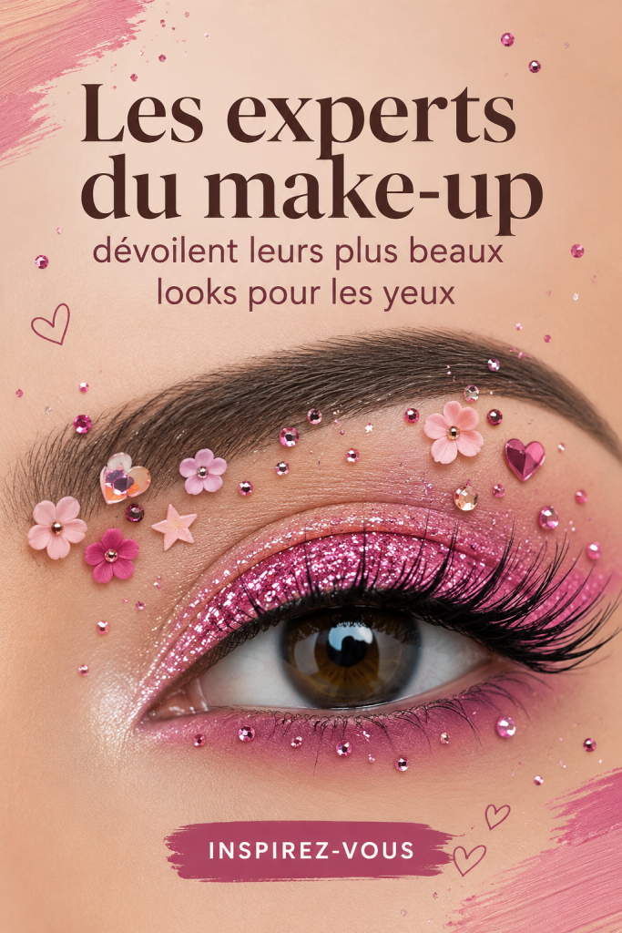 Maquillage des yeux captivant avec des ombres colorées inspirées du style coréen