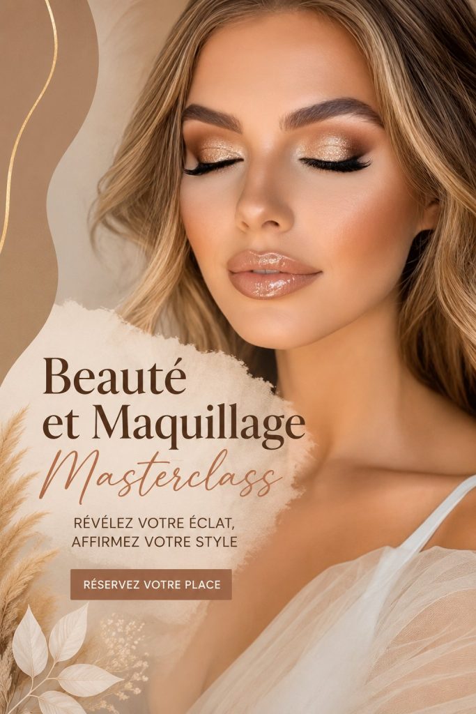 Une image illustrant un maquillage coréen lumineux et frais.