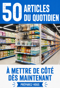 Sélection d'objets du quotidien à conserver pour économiser