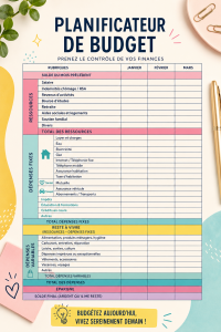 Femme souriante utilisant Excel pour organiser son budget sur son ordinateur