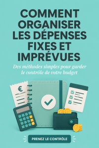 Femme envisageant son budget et ses dépenses avec un carnet et un calculateur.