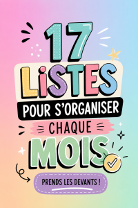 Femmes utilisant des listes mensuelles pour s'organiser