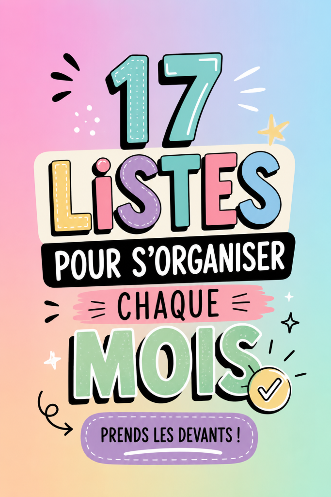 Femmes utilisant des listes mensuelles pour s'organiser