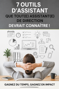 Une assistante utilisant un ordinateur avec divers outils numériques visibles à l'écran, symbolisant la productivité.