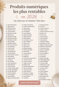 Produits digitaux en tendance pour 2026, image inspirante de femmes entrepreneuses.