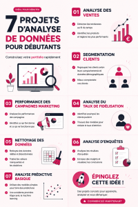 Projets d'analyse de données à découvrir pour les débutants