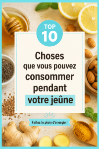 Image d'un repas sain et équilibré pendant le jeûne