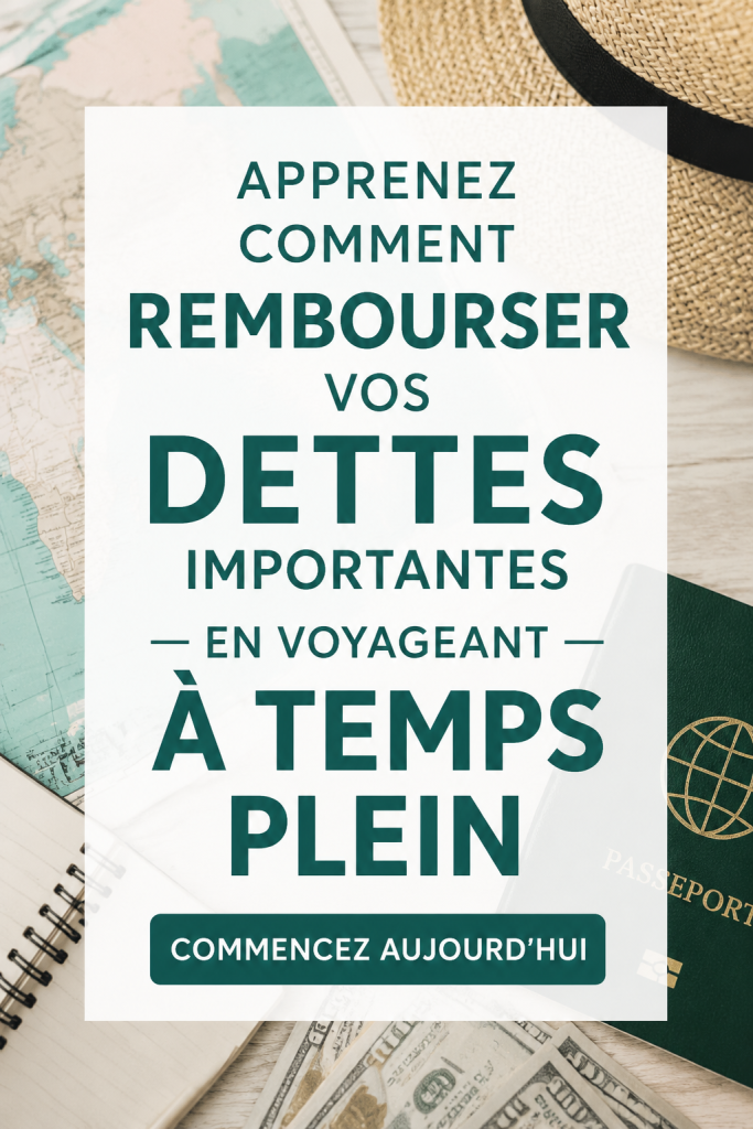 Femme souriante avec un sac à dos, prête à partir en voyage tout en gérant ses finances.