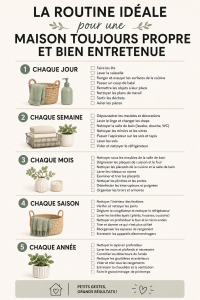 Une femme souriante nettoyant sa maison avec passion, représentant une routine d'entretien facile.