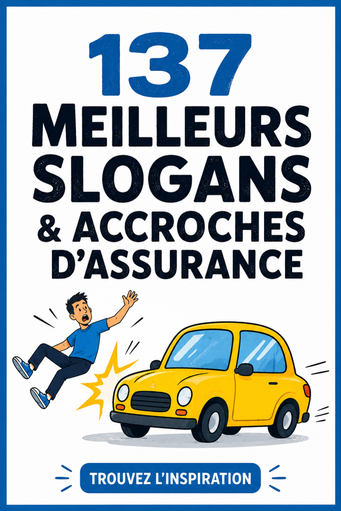 Slogans d'assurance créatifs pour communiquer avec efficacité