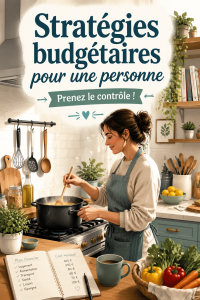 Femme qui gère son budget familial avec des outils pratiques