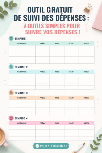 Femme vérifiant ses dépenses avec un outil pratique sur son ordinateur