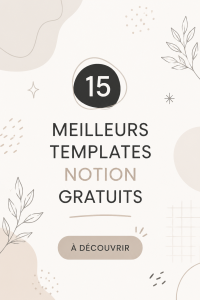 Visuel d'un ordinateur affichant un template Notion de gestion budgétaire