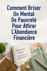 Femme réfléchissant à sa relation avec l'argent et l'abondance