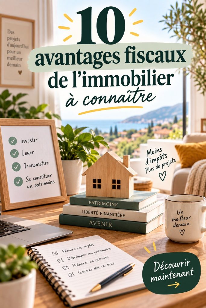 Un couple consultent des documents immobiliers chez eux, symbolisant les avantages fiscaux de l'immobilier.