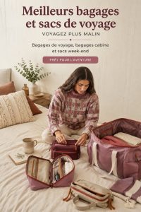 Sacs de voyage adaptés aux familles prêts à partir en vacances
