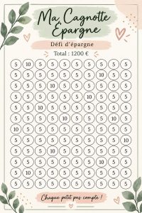Une femme souriante en train de gérer ses économies dans un carnet avec des graphiques.