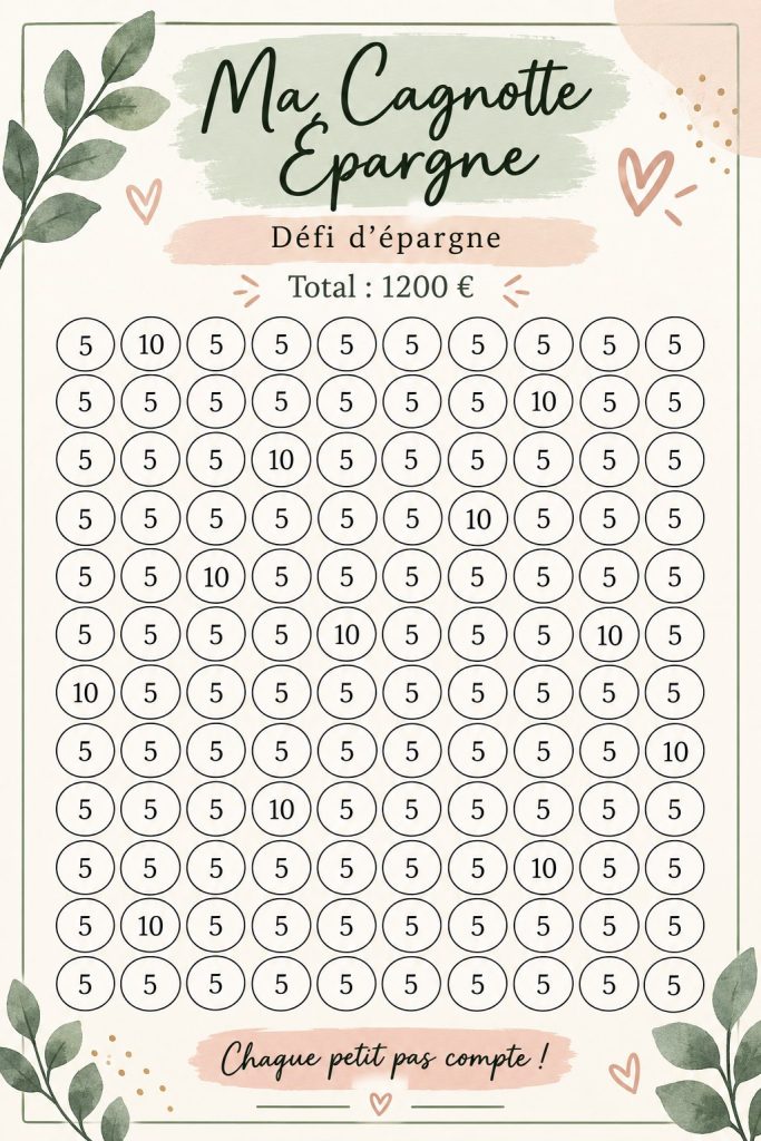 Une femme souriante en train de gérer ses économies dans un carnet avec des graphiques.