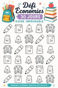 Héro d'une personne tenant un carnet de budget pour la rentrée scolaire.