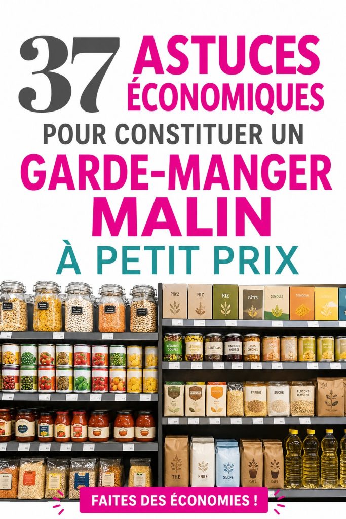 Assortiment d'ingrédients de base pour une cuisine économique