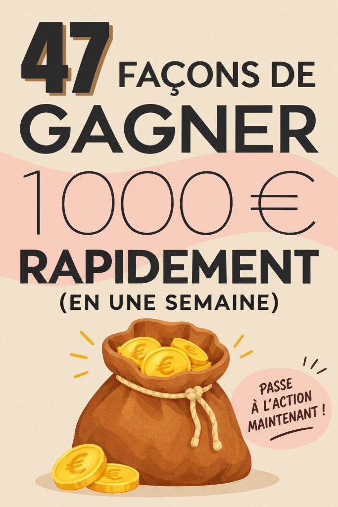 Femme souriante tenant une pile de billets de 100 dollars, symbolisant la réussite financière.