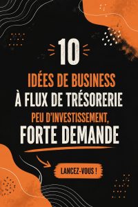 Femme travaillant sur des idées de business à faible investissement