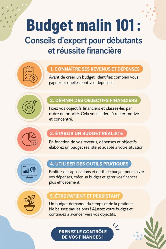 Femme en train de travailler sur son budget avec des notes et un ordinateur, symbolisant la gestion des finances personnelles.