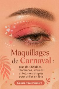Maquillage de Carnaval coloré inspiré des tendances coréennes