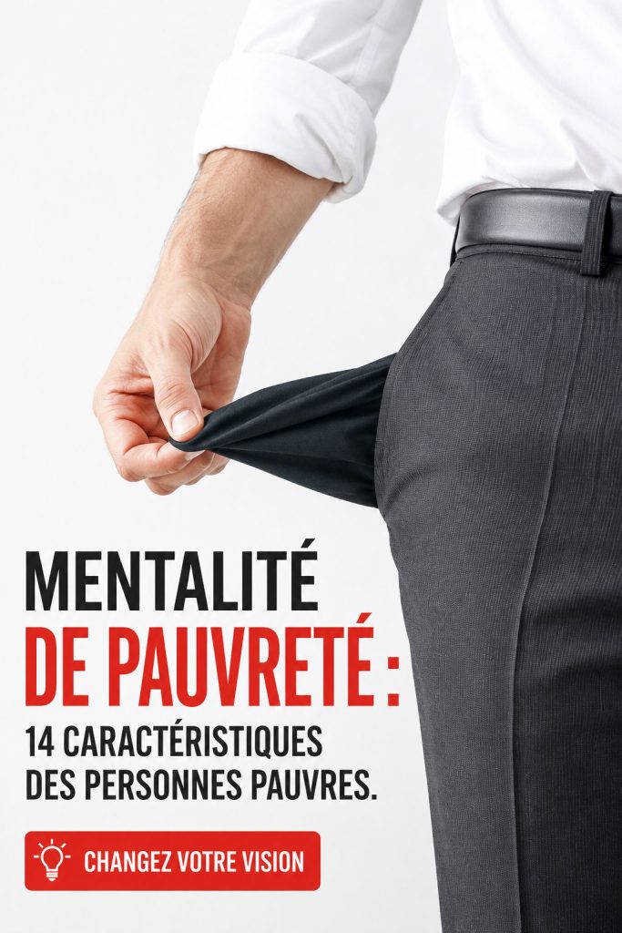 Une femme réfléchissant à sa relation avec l'argent, symbolisant la mentalité de pauvreté.
