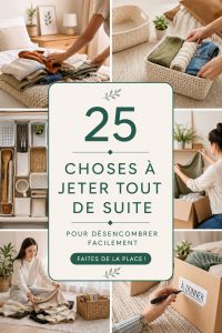 Intérieur de maison désencombré et bien rangé
