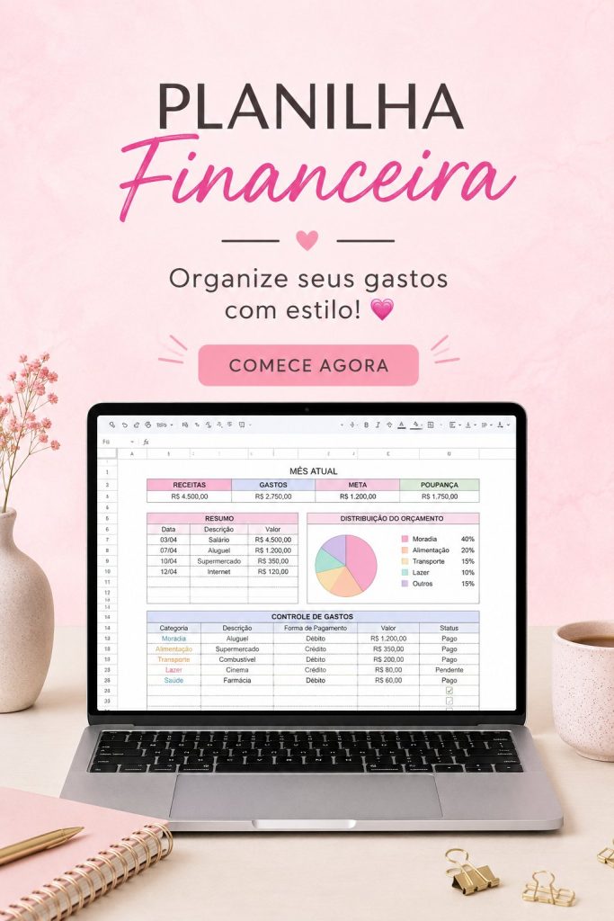 Vue d'une femme utilisant une feuille de calcul pour organiser ses finances.